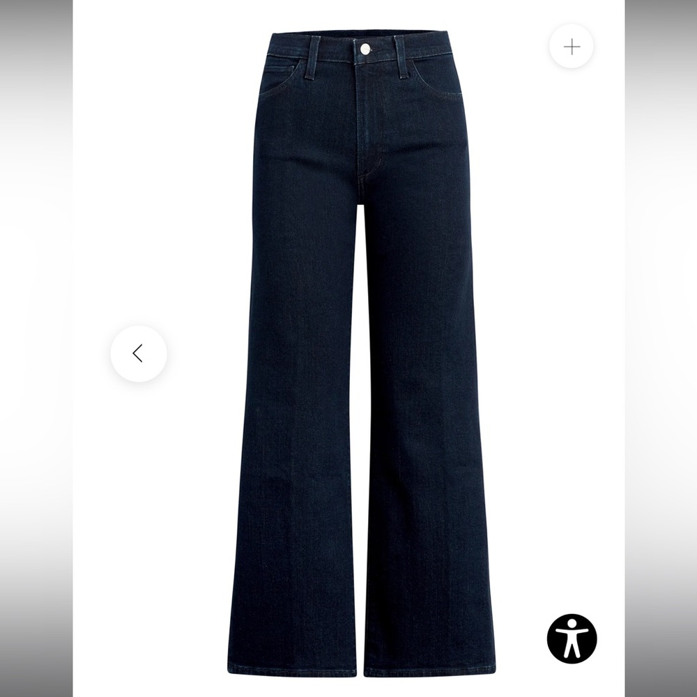 Joe's Jeans The Blake High Rise Wide Leg Jeans, EUC size 26
